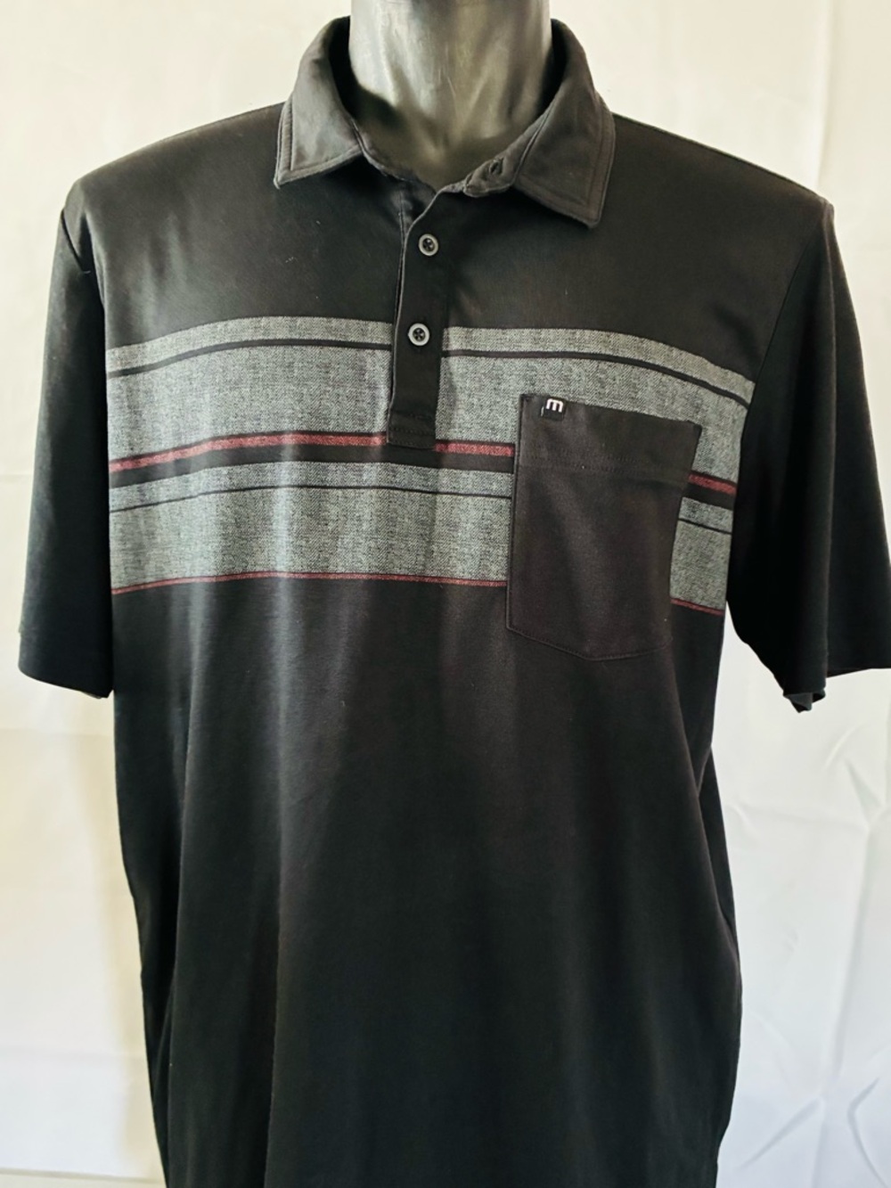 TRAVIS MATHEW mens XL golf polo